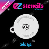 EZ Cute Eye Stencil by Susy Amaro