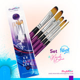 Blazin Brush Filbert Set - Marcela Bustamante