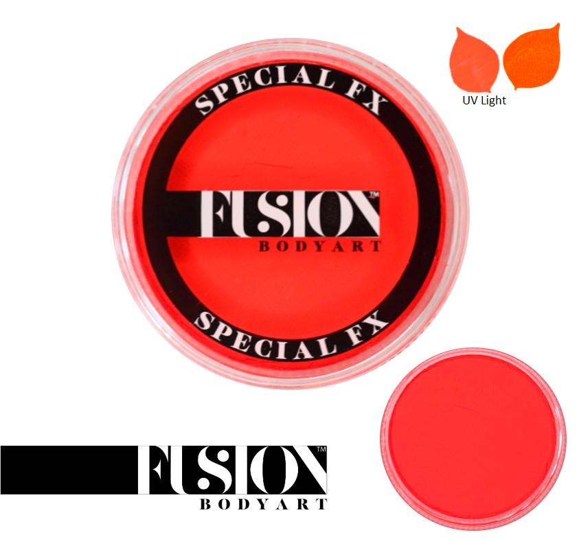 Fusion Body Art Face Paint - Neon Orange 32g