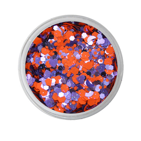 Fearless - Purple & Orange - Gameday Glitter