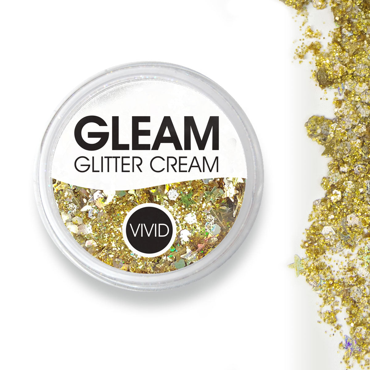 Gold Dust - Gleam Chunky Glitter Cream – Vivid Glitter