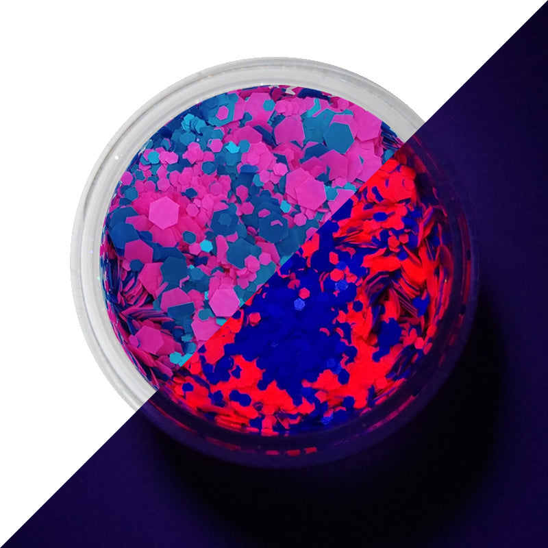 Gum Nebula - UV Chunky Glitter Mix