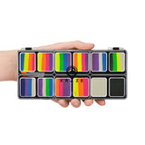 Neon Pop Split Cake Palette 12 Color - Kraze Fx Palette