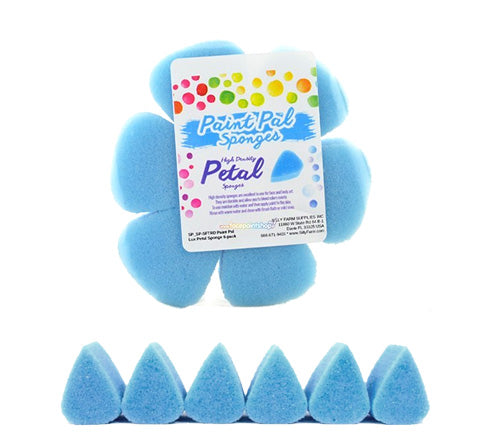 Paint Pal Petal Sponge 6pc – Vivid Glitter