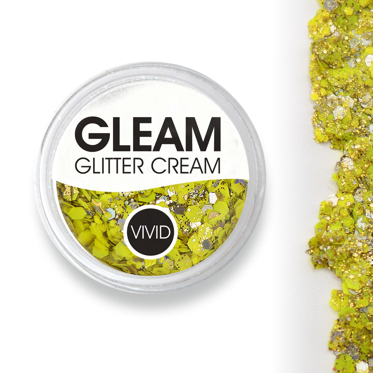 Pineapple - Gleam Chunky Glitter Cream (Supports Healing Smiles Foundation)