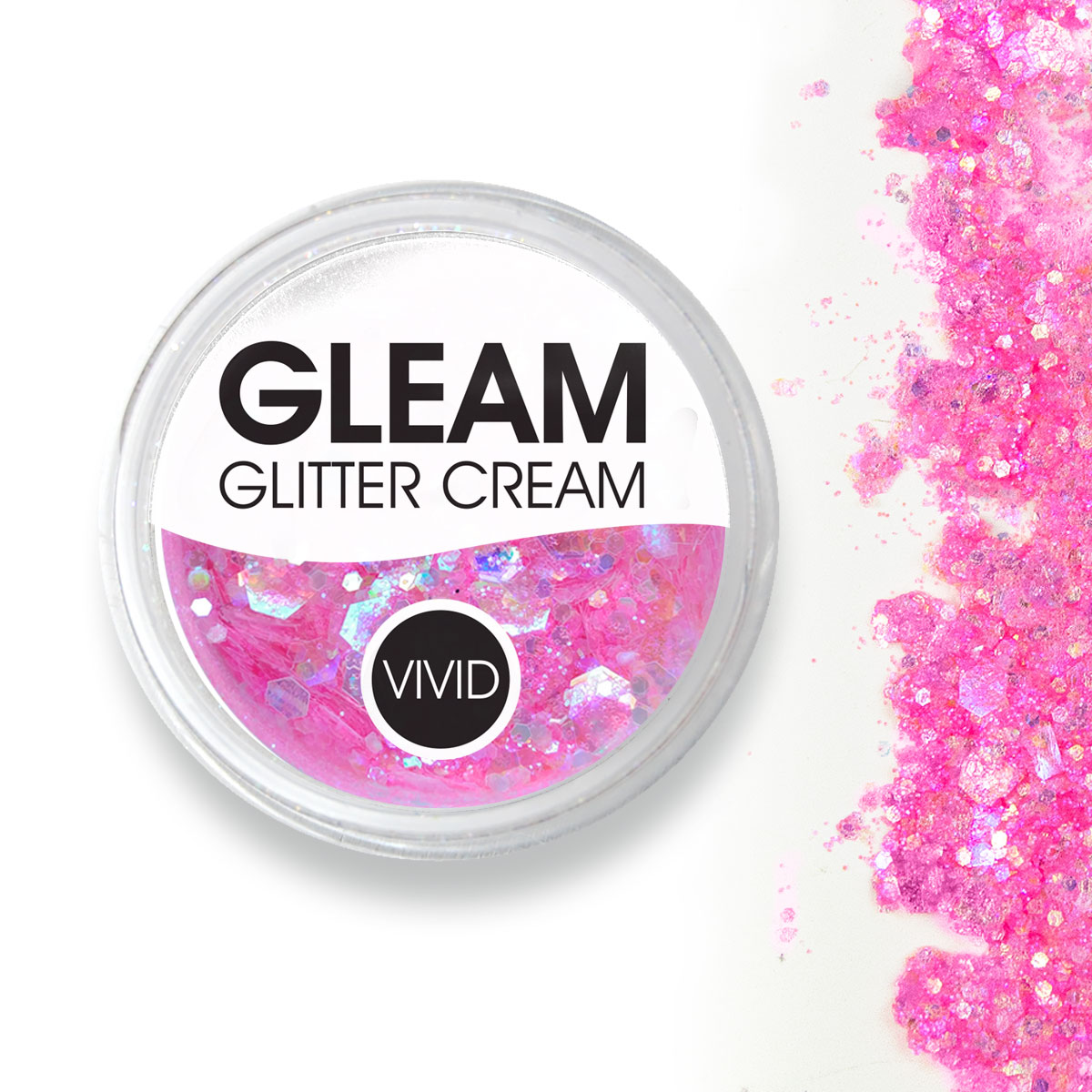 Princess Pink - Gleam Chunky Glitter Cream – Vivid Glitter