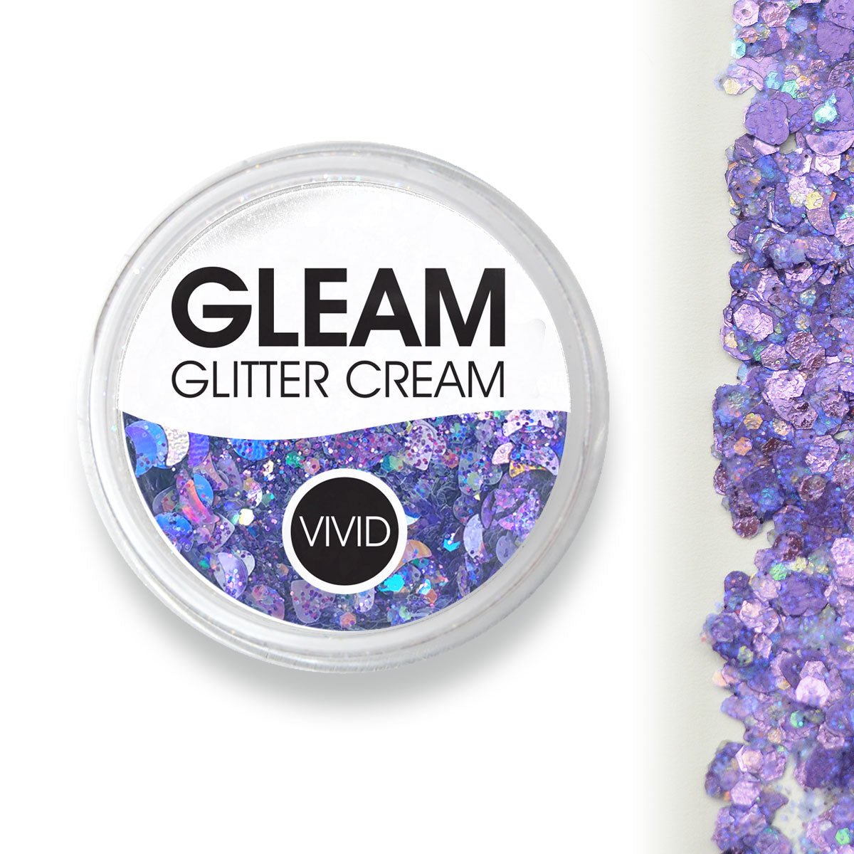 Purpose - Gleam Chunky Glitter Cream – Vivid Glitter