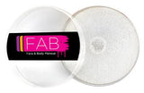 FAB Face Paint - Silver White Shimmer 16g