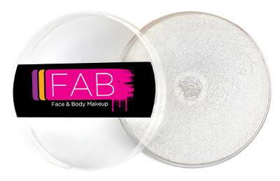 FAB Face Paint - Silver White Shimmer 16g