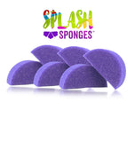 Splash Sponges- Half Moon (6 pieces)