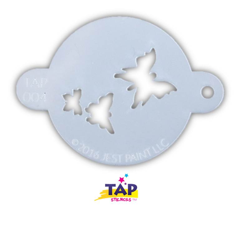 Tap 021 Face Painting Stencil - Fireworks