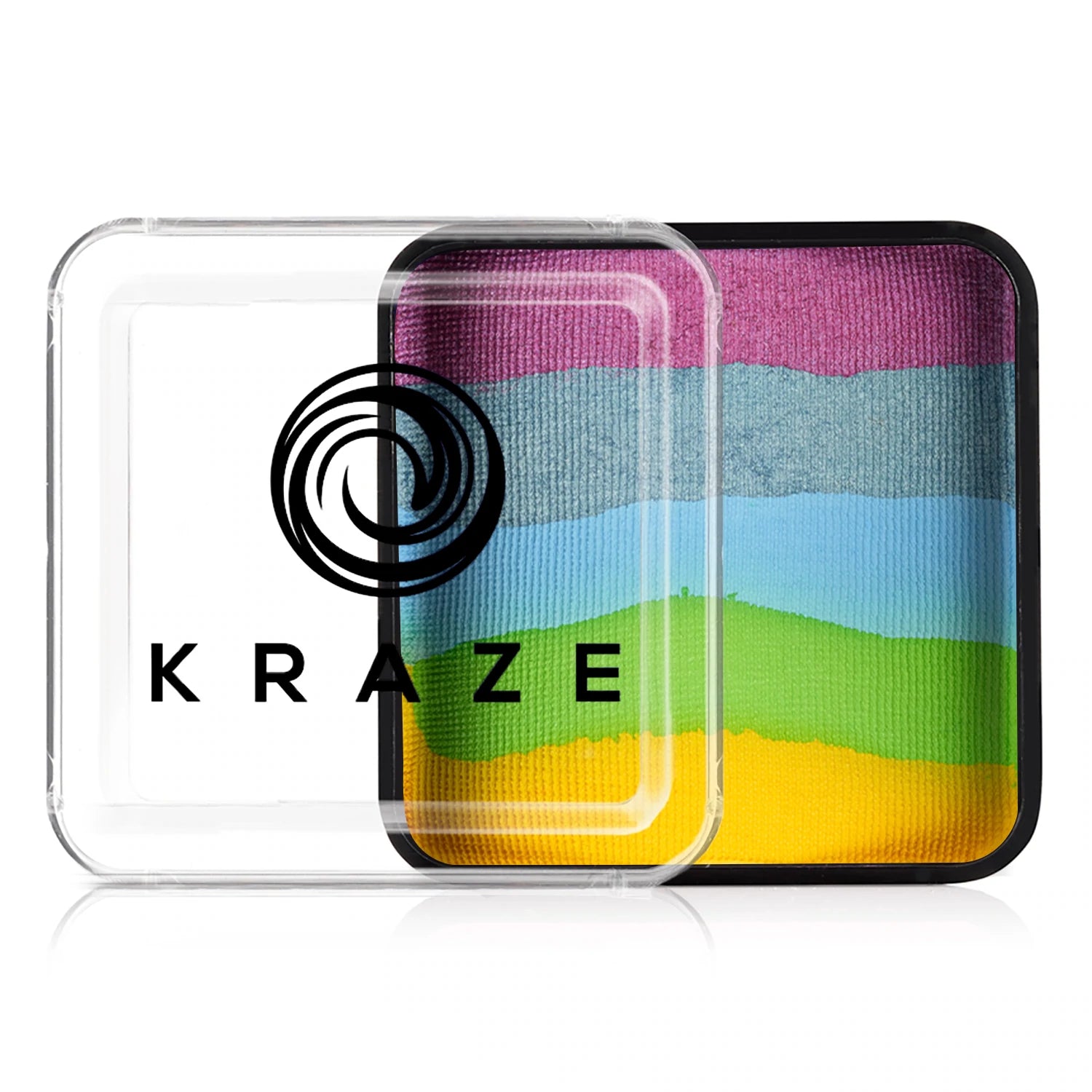 Kraze FX Neon Pop 1-Stroke 12 Split Cake Palette (6 gm) with 2