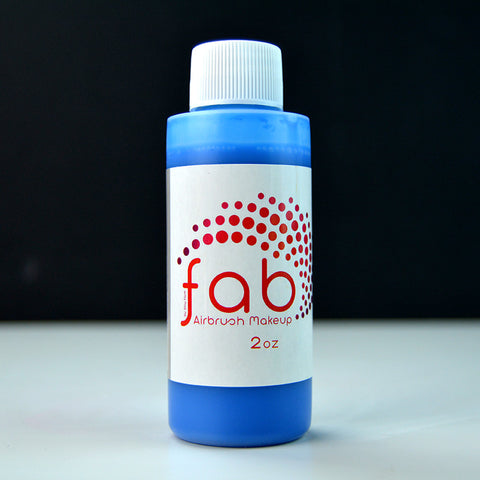 Fluorescent Blue - FAB Hybrid Airbrush Makeup 2oz
