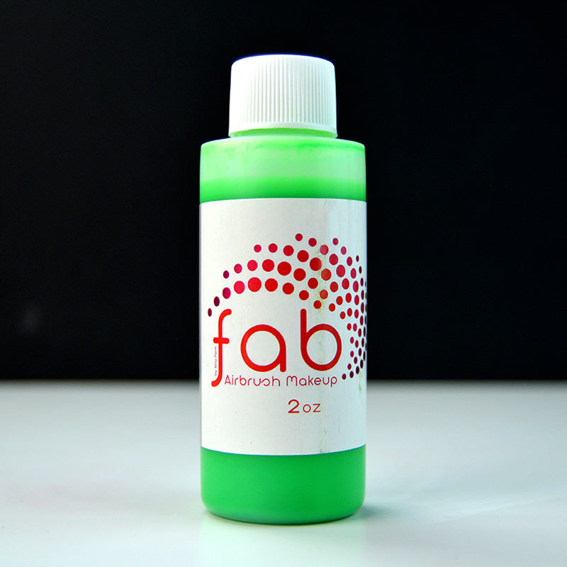 Fluorescent Green - FAB Hybrid Airbrush Makeup 2oz