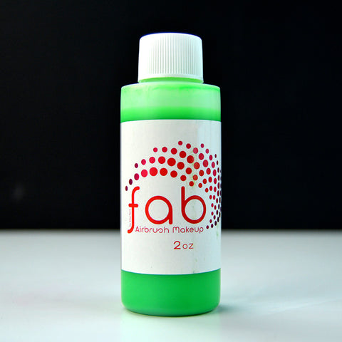 Fluorescent Green - FAB Hybrid Airbrush Makeup 2oz