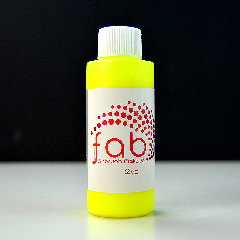 Fluorescent Yellow - FAB Hybrid Airbrush Makeup 2oz