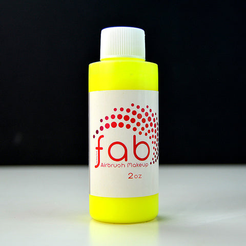 Fluorescent Yellow - FAB Hybrid Airbrush Makeup 2oz