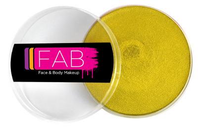 FAB Face Paint - Yellow Shimmer 16g