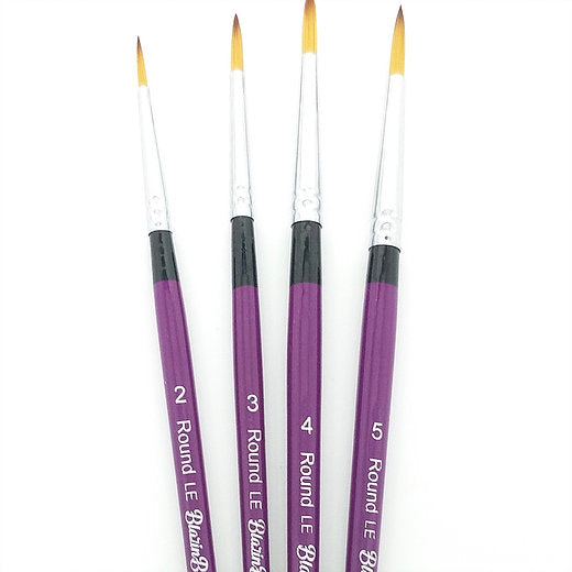Blazin Brush 4PC Rounds Set - LE