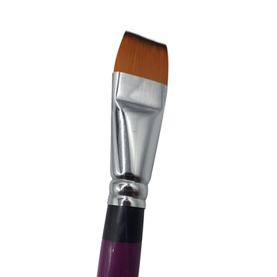 Blazin Brush by Marcela Bustamante - Acrylic Handle - Flat (1")