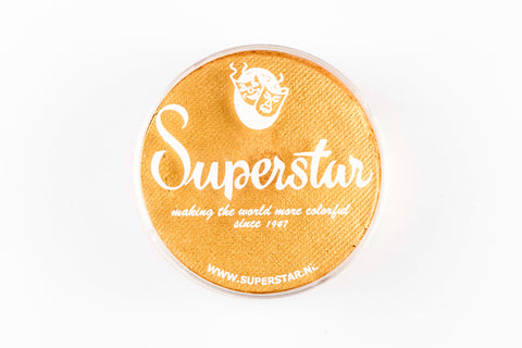 Superstar Face Paint - Gold with Glitter Shimmer 45g