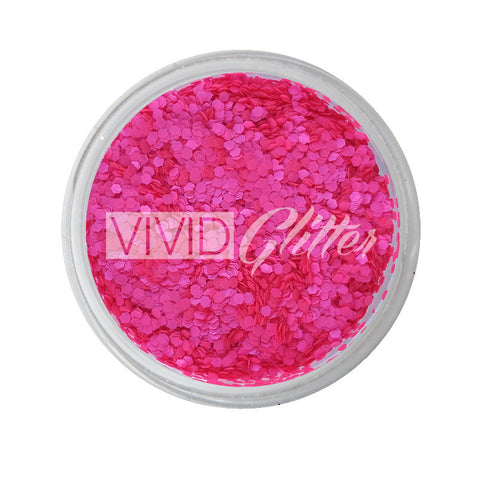 Plutonian Pink (small chunks) - UV Chunky Glitter